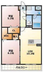 LIBERTE矢倉町の物件間取画像